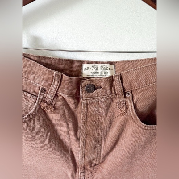 We The Free Makai Brown Denim Shorts - Picture 11 of 12